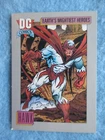 Impel DC Comics 1991 Trading Card Earth's Mightiest Heroes Hawk 55