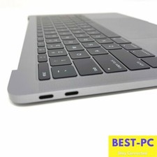 MacBook Pro 13.3" A1708 2016 2017 keyboard Battery A1713 touchpad topcase Grey 