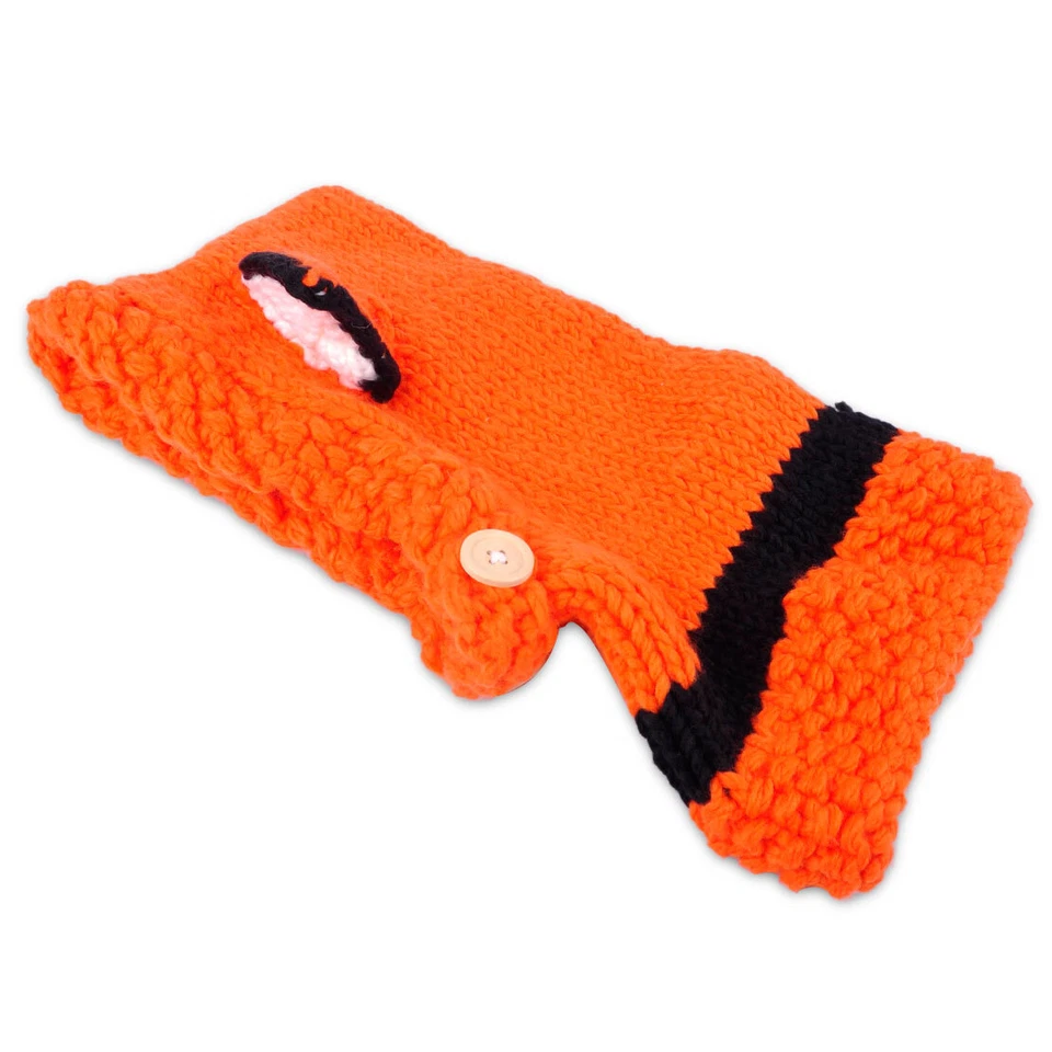 Fuchs Strickmütze Baby Hut Kapuze Mütze Kapze Beanie Schal Mütze Winterhut g - Bild 3 von 4