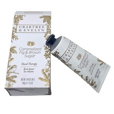 Crabtree  Evelyn CARAMELIZED FIG  BROWN SUGAR Hand Therapy 3.5 oz NIB SEALED
