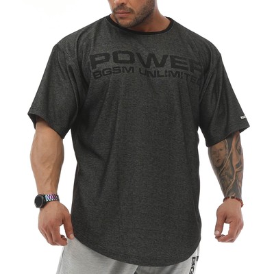 BGSM SPORTSWEAR Ragtop Rag Top T-Shirt Gym Bodybuilding Fitness 3330-ANTHRACITE