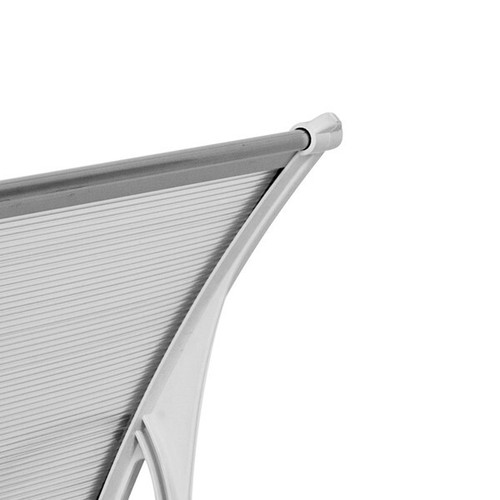 40" x 30" Patio Awning Canopy Outdoor Window Door Overhang Rain Snow Protection - 第 9/19 張圖片