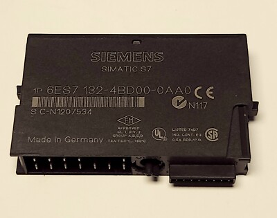 SIEMENS 6ES7 132 4BD00 0AA0 SIMATIC S7 DIGITAL OUTPUT Module | eBay