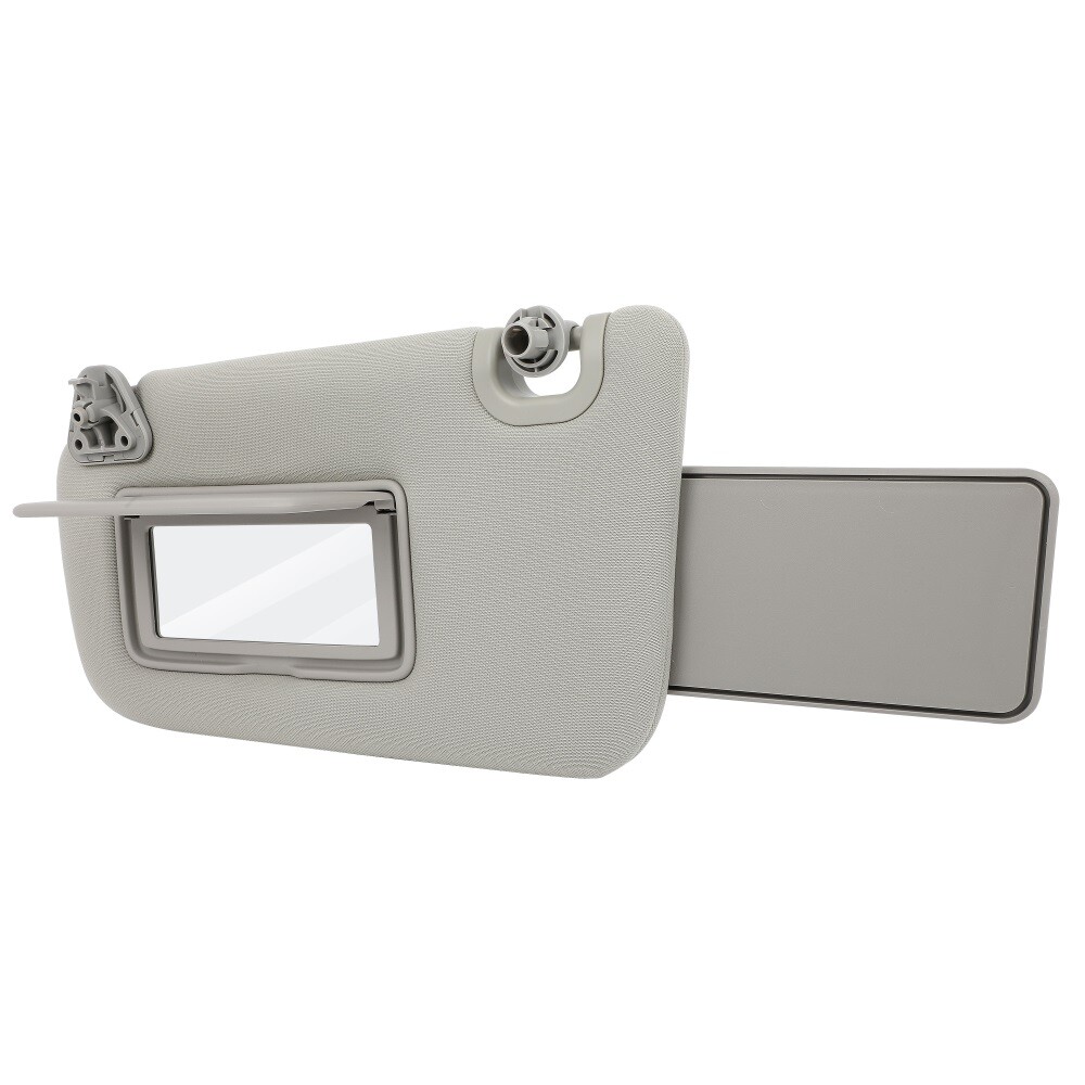 Driver Side Gray Sun Visor Without Sunroof For 2012-2019 Nissan LEAF Sentra