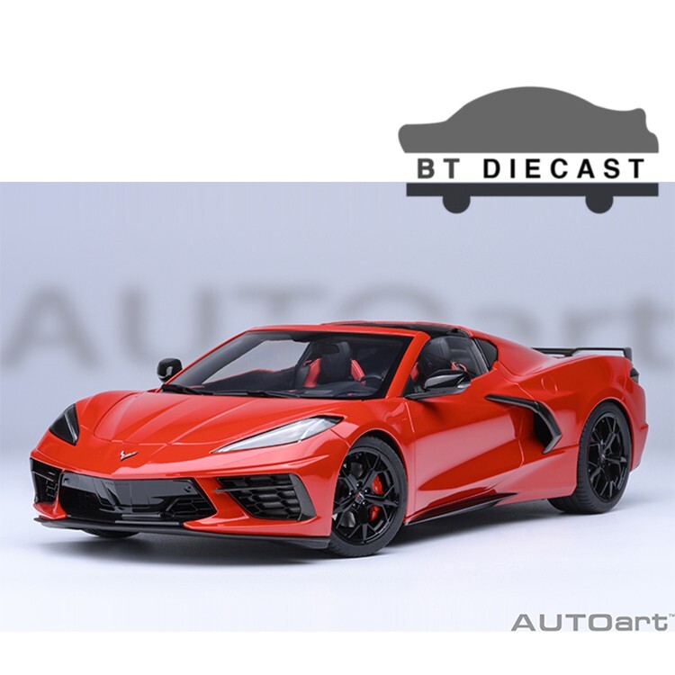 AUTOart Corvette 1:18 赤 1/18 AUTOart Chevrolet Corvette C7 Z06 Torch Red w/ Box From