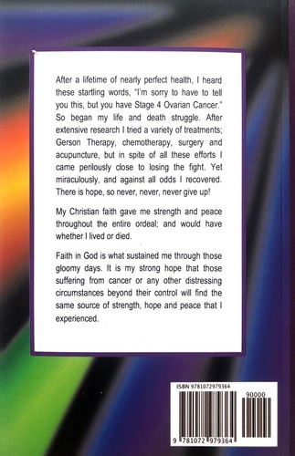 NEW Surviving Cancer; Surprised by Life, (a cancer survivor's story of hope) - Picture 2 of 2