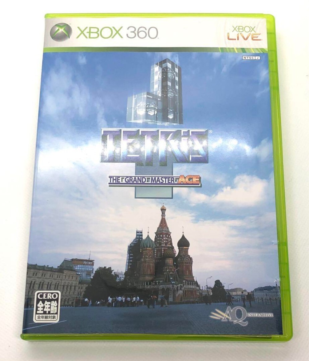 USED Tetris The Grand Master Ace 360 AQ Microsoft Xbox 360 Japan