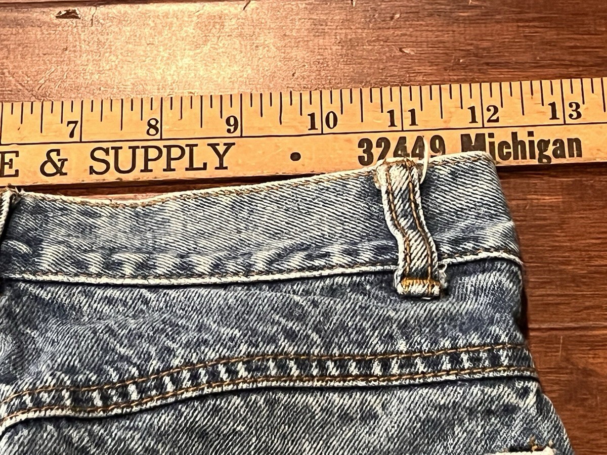 VTG Get Used By Elie Blue Women's 24 Y2K 90s Patched Distressed