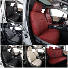 Ekr Custom-fit Leather Seat Cover For Pickup Chevrolet Traverse 2018-25 Full Set