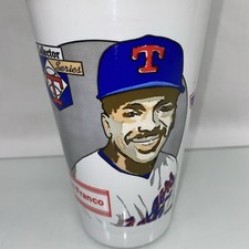 VTG ~ JULIO FRANCO ~ TEXAS RANGERS ~ 1991 AMERICAN LEAGUE BATTING CHAMPION CUP
