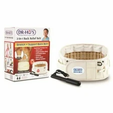 DR-HO'S 2in1 Decompression Belt for Lower Back Pain Relief and Lumbar Support US