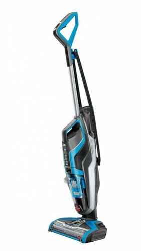 Aspirateur Jouet Pour Enfant – Aspirateur électrique Sans Fil Qui Fonctionne Vraiment, 3 Embouts, En PP, Bleu, 61,8 Cm, Cadeau Nettoyage Ludique