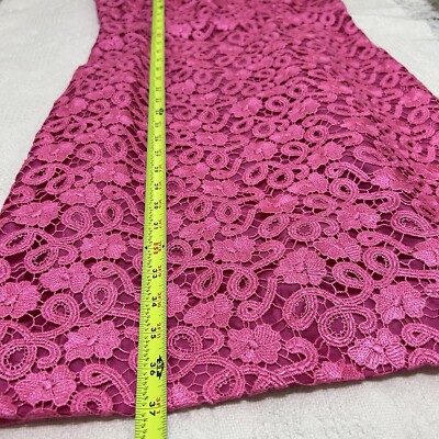 Kate Spade Della Lace Dress Pink Sleeveless Size 8 | eBay
