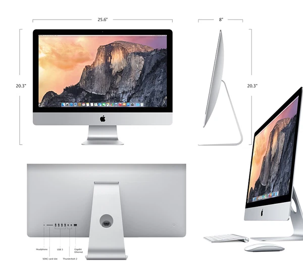 Apple iMac 21.5" 4K Retina Displayi5 3.0Ghz 16GB 1TB SSD (2017) A Grade - Image 4 of 4