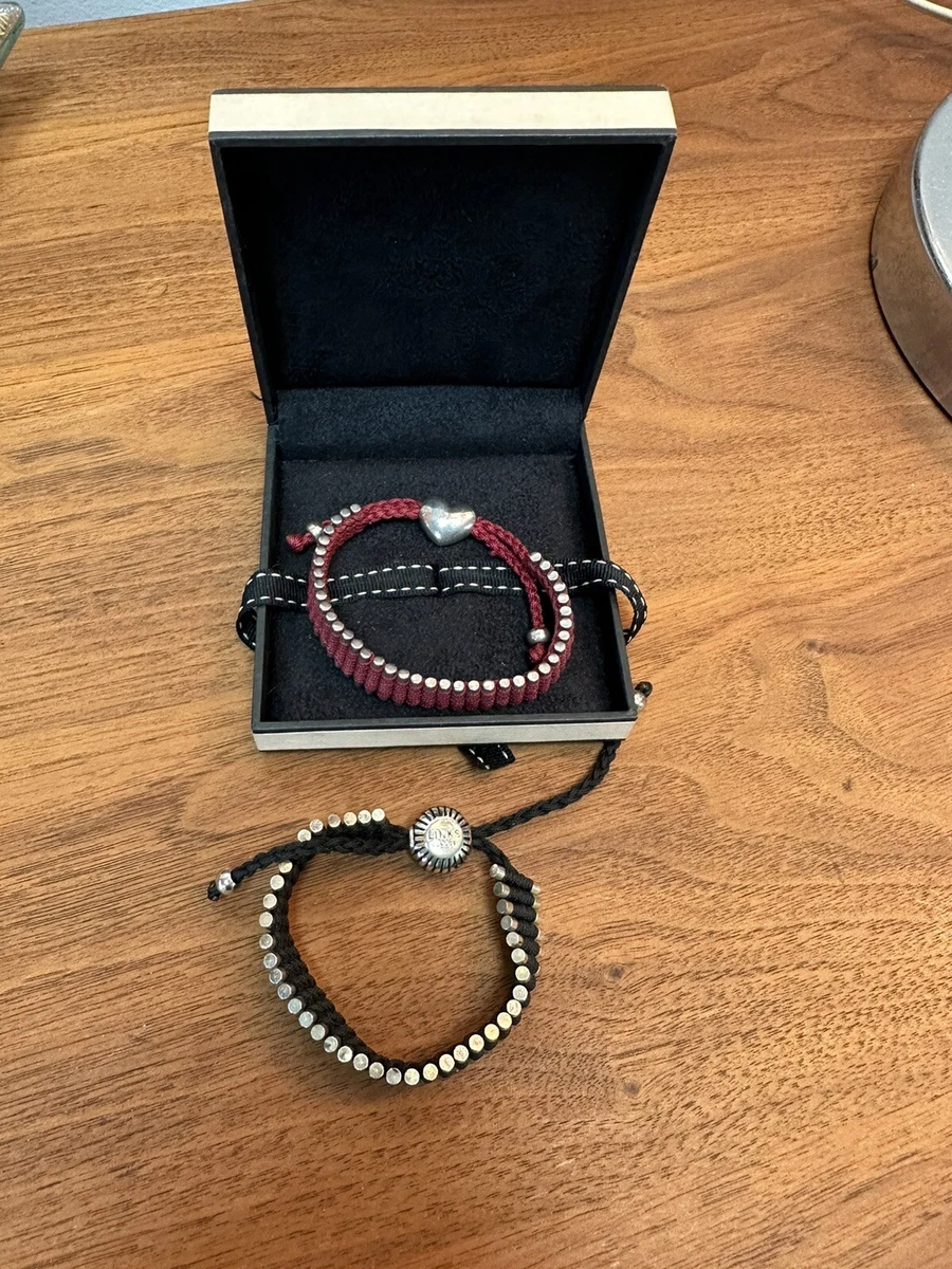 Solid silver friendship bracelets deals
