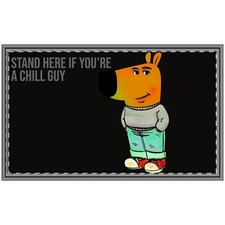 Chill Guy Polyester Doormat