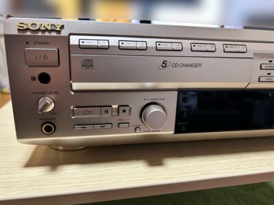 【メンテナンス済】ソニー SONY MD&CDチェンジャー MXD-D5C メンテナンス済】ソニー SONY MD&CDチェンジャー MXD-D5C