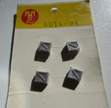 Timberline Models HO #4014-99 Crates, w/ Diagonal Planks, pkg. 6 - Details Below