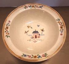 International Tableworks Heartland Stoneware Japan Cereal Soup Bowls Scalloped