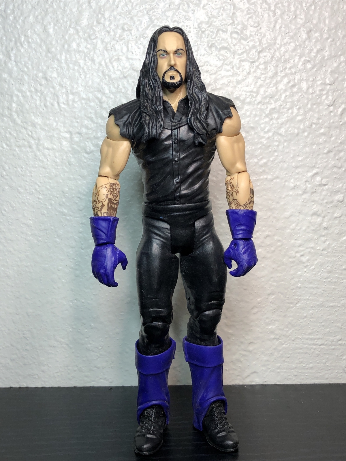 WWE Mattel Basic Series from SummerSlam 1994 Purple Gloves Undertaker