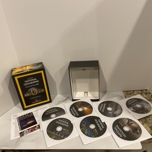 The Complete National Geographic Every Issue 1888-2008 WIN MAC DVD-ROM 7 Discs - Picture 2 of 7