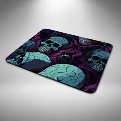 Totenkopf Maus Matte/Pad Laptop Schreibtisch Computer Büro Geburtstag Weihnachtsgeschenk TOTENKOPF 6