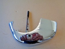 Fiat 124 1100 1300 1500 2100 2300 Chrom Horn Stoßstangenhorn origi. NEU 