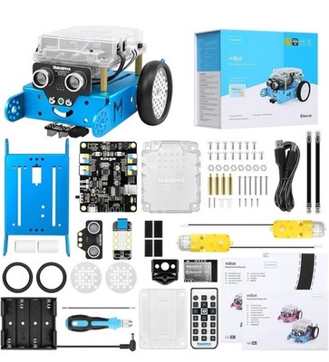 Makeblock mBot V1.2 Bluetooth STEM Robot Kit Blue P1050017 | Educational Coding