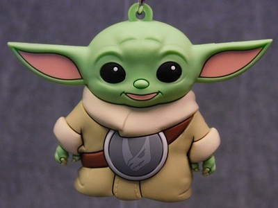 Mandalorian Grogu NEW * Grogu Clip * Blind Bag Movie Key Monogram