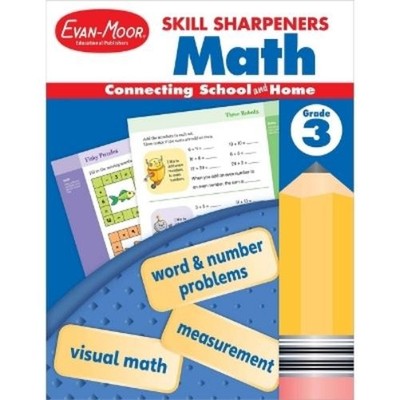 Skill Sharpeners: Math, Grade 3 Workbook (Paperback) Skill Sharpeners: Math