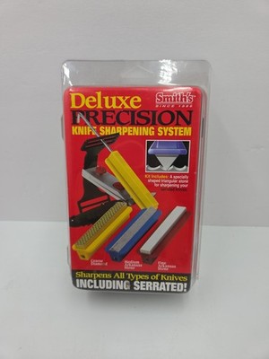 Smith's Deluxe Precision Knife Sharpening System Kit w/Hard Carrying Case