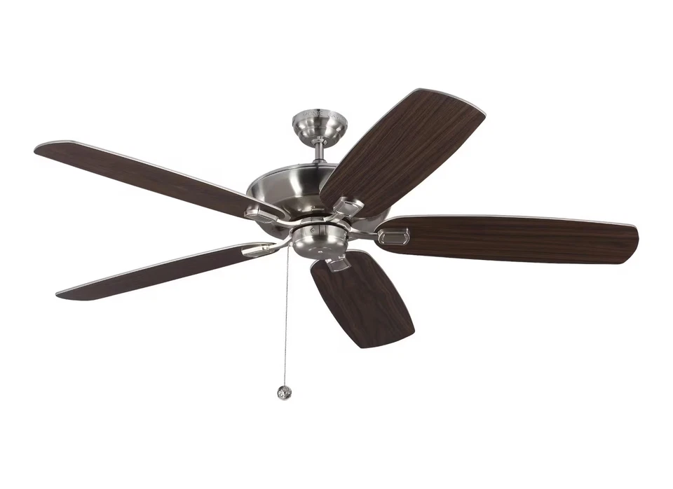 Monte Carlo 5CSM60BS 60" Colony Super Max Damp Rated Ceiling Fan in Brushed - Image 2 of 4