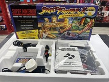 Super Nintendo SNES Console Street Fighter 2 II Turbo Edition Boxed