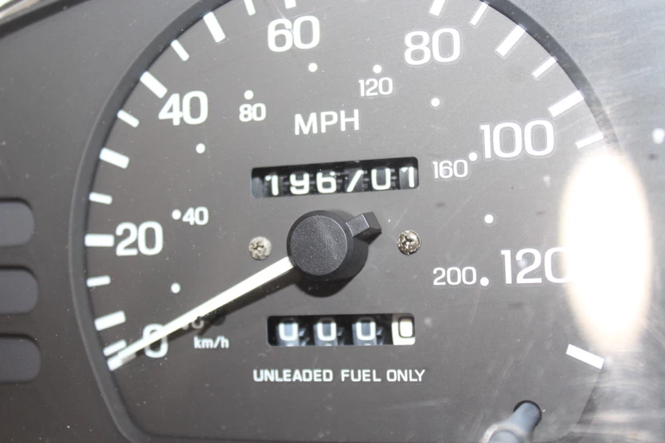 Cuadro de instrumentos Nissan Sentra 95-99 medidores velocímetro 196k montaje limpio Foto 2 de 4