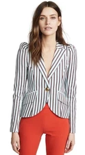 Smythe blazer women Stripes blue Size 8