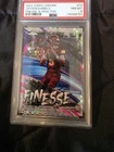 2024 Topps Chrome Jayden Daniels Finesse X-Fractor #F-3 RC PSA 8 Football