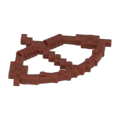 LEGO Rotbraun Minifigur Waffe Bow mit Pfeil Blocky (Minecraft Bow) (18792)   neu