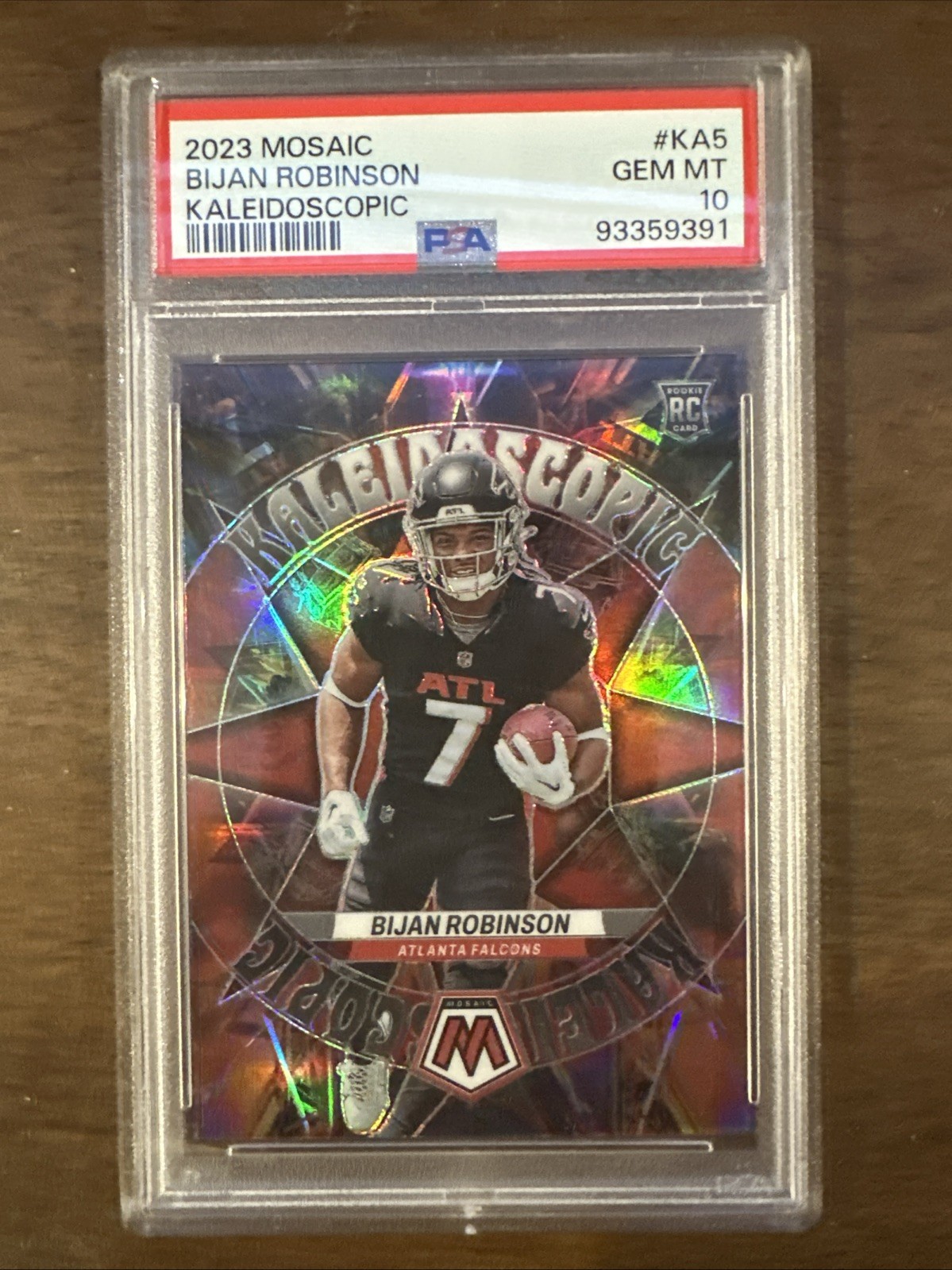 2023 PANINI MOSAIC KALEIDOSCOPIC #KA5 BIJAN ROBINSON