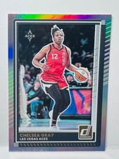 Chelsea Gray Las Vegas Aces 2025 Donruss Silver Holo WNBA Card No. 38