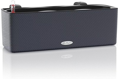 LECHUZA CUBE Color Triple (ehemals BALCONISSIMA) schiefergrau 13684