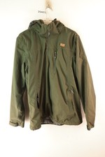 Trespass Mens Tp75 Technical Mens Khaki Green Rain Wind jacket Size M Outdoors