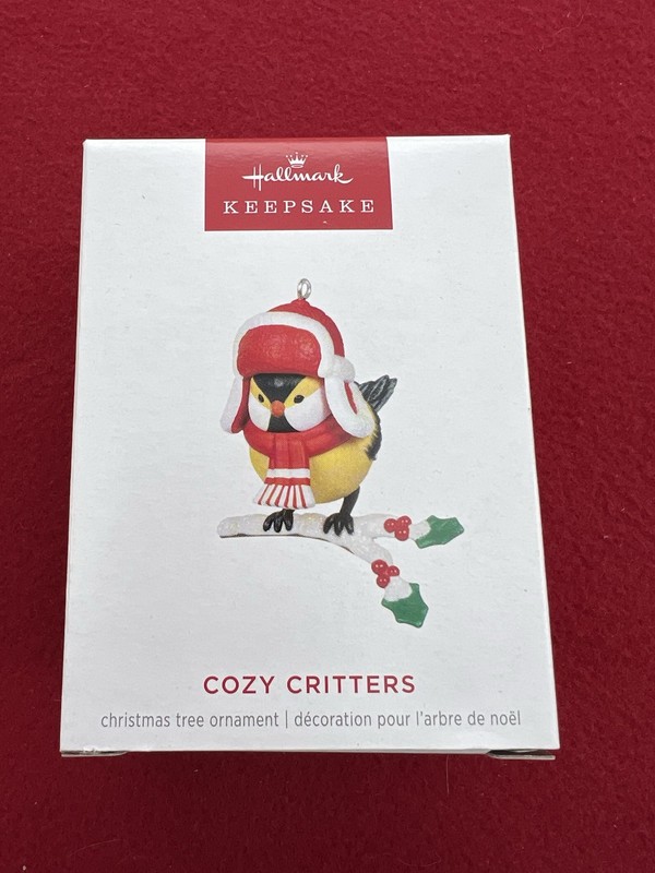 Hallmark Ornament 2024 8th In The Cozy Critter Series New In Box
