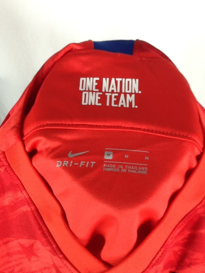 Nike USA Women's National Team Soccer Away Jersey (Medium) Red Dri-Fit 2019 thumbnail 6