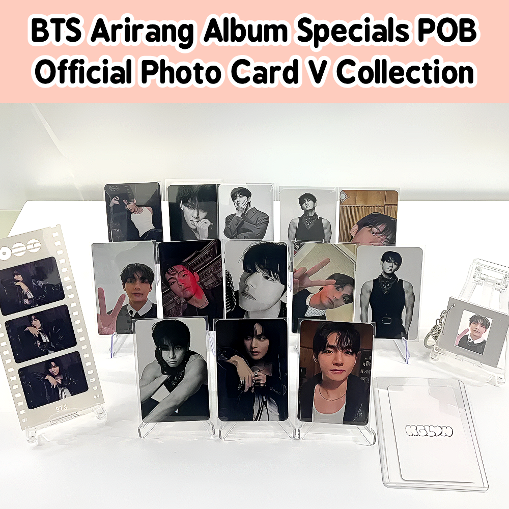 V Collection] BTS ARIRANG Album POB Benefit Photocard Official