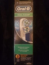 Oral-B Dual Clean Replacement Electric Toothbrush Head, 3 Count