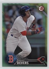 2016 Bowman Prospects Green 21/99 Rafael Devers #BP109 o7m