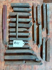 Konvolut alte Drehmei&szlig;el Drehst&auml;hle Hartmetall Einsatz HSS innen au&szlig;en
