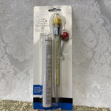 8" Candy  Deep Fry Cooking Thermometer. High-Temperature. MAINSTAYS. New in Pkg