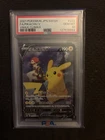 2021 POKEMON JAPANESE SWORD & SHIELD VMAX CLIMAX #222 FULL ART/PIKACHU V PSA 10