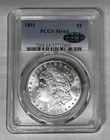 Morgan Silver Dollar  1891-P  MS64 CAC Green White Gem/ Strong Strike
